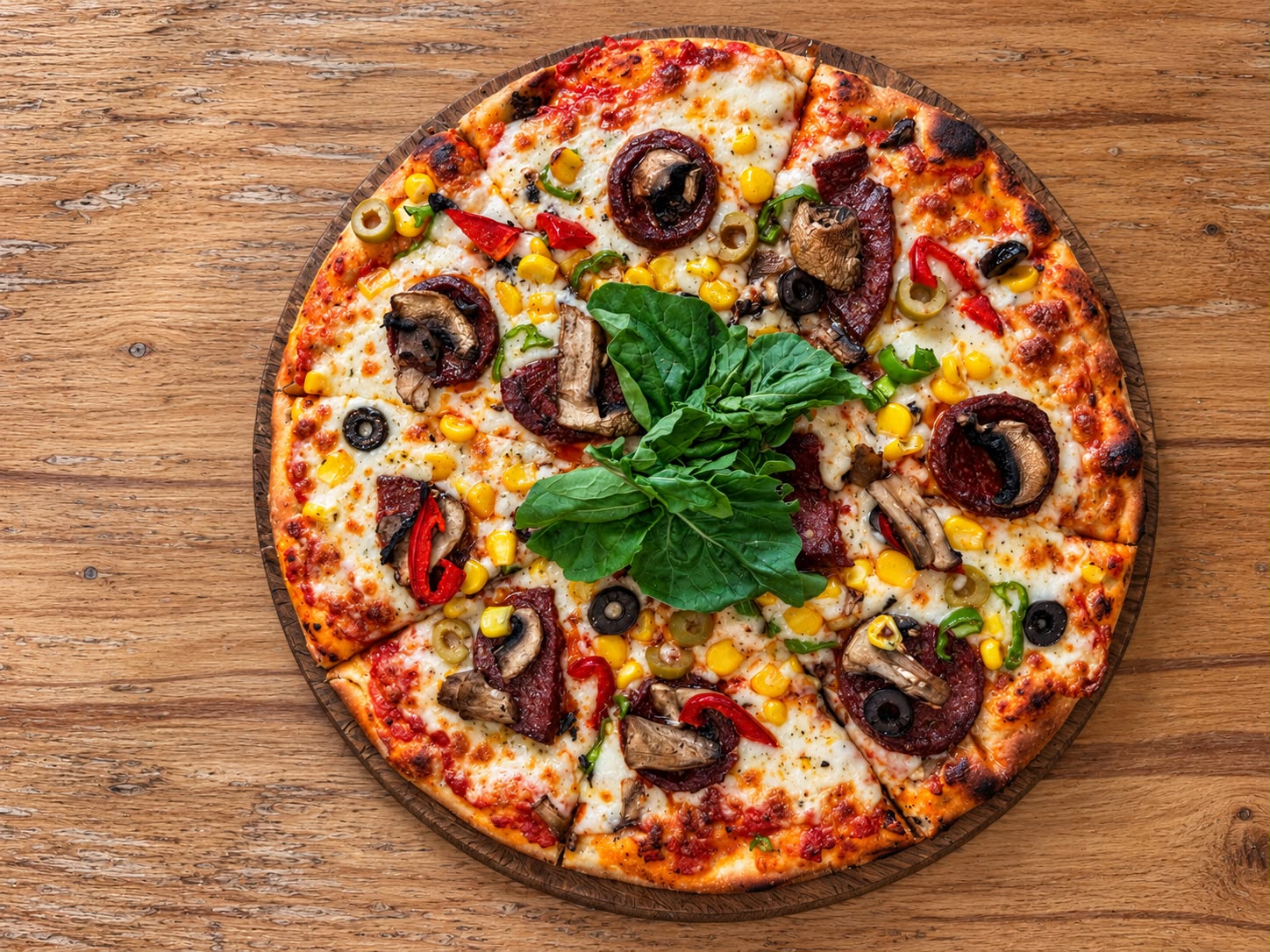 KASAP SUCUKLU MİX PİZZA 
